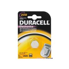Батарейки DURACELL  CR2016  (10 100 9600) Блистер  1 шт