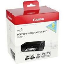 CANON PGI-29 MBK PBK DGY GY LGY CO набор картриджей