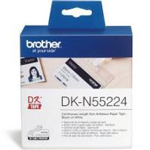 BROTHER DKN55224 белая неразрезанная бумажная лента (54 мм x 30,48 метров)