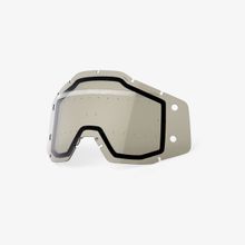 Линза 100% Forecast Dual Lens Bumps w Mud Visor Smoke (51121-607-02)