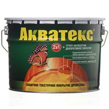 АКВАТЕКС антисептик для дерева бесцветный (9л)   АКВАТЕКС декоративная пропитка по дереву бесцветный (9л)