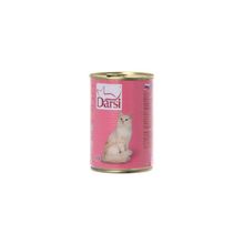 Дарси 415 г консервы для кошек "Кусочки с лососем"