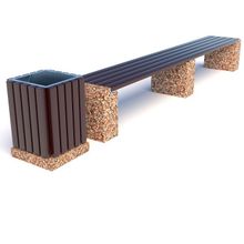 Комплект Евро 1 Лайн и Авиньон урна