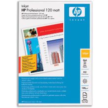 hewlett packard (hp professional inkjet paper matt a4 120g m2) q6593a