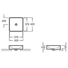 Раковина Jacob Delafon Vox 80 EVG102-PT4 парижское бистро