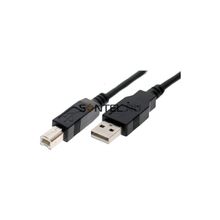 Кабель USB 2.0 AM BM (черный), 1.8 m K-519