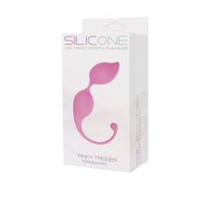 Toyz4lovers Розовые вагинальные шарики TRIGGER SILICONE PINKY (розовый)