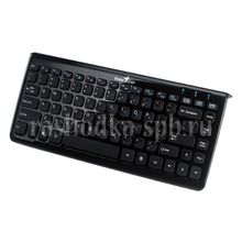 Клавиатура Genius LuxeMate i200, USB, colour box, black, 12 горящих клавиш