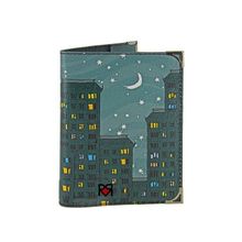 Обложка для паспорта вечерние окна