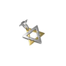 Кулон из стали звезда давида