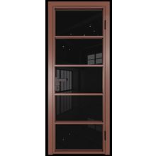 Двери ProfilDoors Модель 14AG Стекло Черный триплекс Цвет профиля Бронза