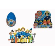 Fireman Sam Пожарный Сэм, Фигурка в яйце + аксессуары, 6видов 9251015