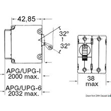 Osculati Airpax hydraulic magnetic circuit breaker 30A 220V, 14.734.30