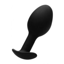 Черная анальная пробка N 89 Self Penetrating Butt Plug - 8,3 см. (220516)