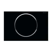 Накладная Панель, Чёрный хром Глянец, Geberit Sigma 10 115.758.km.5