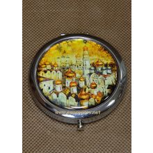 Дамское зеркало "Золотые купола". арт. 3277