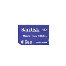 SanDisk Карта памяти 16Гб Sandisk Memory Stick Pro DUO