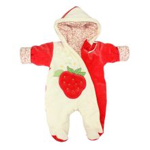 Лео Комбинезон утеплённый "Клубничка" 1179