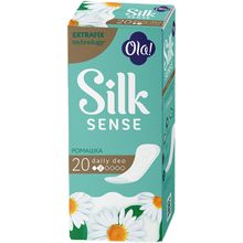 Ola! Silk Sense Daily Deo Ромашка 20 прокладок в пачке
