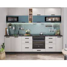 DOMANI Кухня Контемп, комплект 4, слоновая кость океан ID - 302569