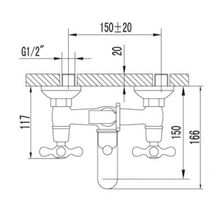 Смеситель Lemark Standard LM2102C для ванны