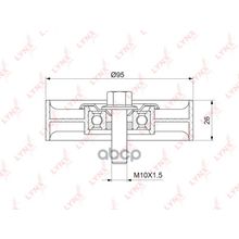 Ролик Обводной Приводного Ремня Hyundai Solaris Accent 1.4 1.6 10-   I20 I30 I40 1.4 1.6 08-   Ix35 1.6 10-   Elantra Ii Iii 1.6 1.8 06-   Kia Ceed 1.4 1.6 07-   Cerato 1.6 06-   Rio Iii 1.4 11-   Soul 1.6 09-   Alt LYNXauto арт. PB7217
