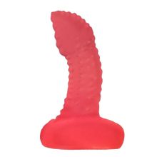 Розовый анальный фаллоимитатор для стимуляции простаты - 7,1 см. (121390)