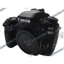 Фотоаппарат Canon "EOS 80D Body" (24.2Мп, ЖК 3.0", SDXC), черный [134785]