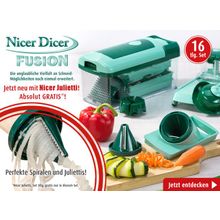 Nicer Dicer Fusion - новая модель овощерезки