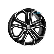 КиК Пандора 8.5x19 5x112 ET48 DIA66.6 блэк-платинум