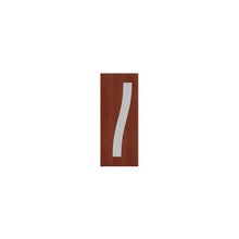 Ламинированная дверь. модель 4с7 (Цвет: Миланский орех, Комплектность: Полотно, Размер: 600 х 2000 мм.)