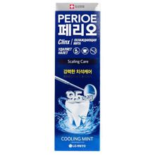 LG PERIOE Clinx Cooling Mint Зубная паста против образования зубного камня со вкусом охлаждающей мяты, 100 г