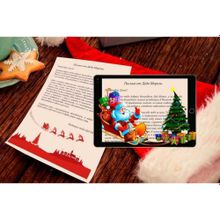 Набор новогоднее письмо и открытка от Деда Мороза с дополненной реальностью