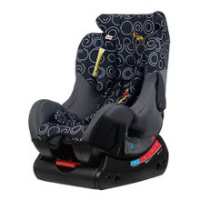 Автокресло LB 718 Синий Серый Круги