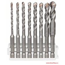 Bosch Набор 8 сверл Hex-9 Ceramic 3-10 мм (2608577142 , 2.608.577.142)