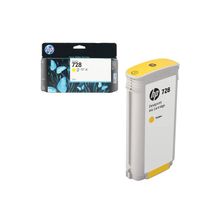 Картридж 728 для HP DJ T730 T830, 130ml  Yellow F9J65A