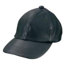 Кепка GM-9443 Leather Cap, Black, L Gamakatsu