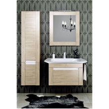 Aqwella Пенал Simphony П4 L дуб сонома