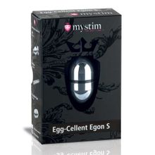 Электростимулятор Mystim Egg-Cellent Egon Lustegg размера S Серебристый