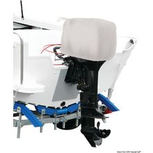 Osculati Oceansouth grey cover 30-60HP 2 4-stroke outboard, 46.537.04