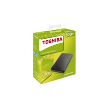 Внешний жесткий диск 500GB Toshiba Canvio Basics, Black (HDTB405EK3AA)