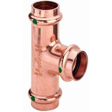 Тройник Viega Profipress с SC-Contur 35x35x28, медь