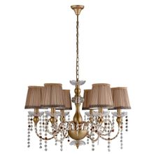 Люстра Crystal Lux ALEGRIA SP6 GOLD-BROWN