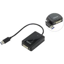 Видеокарта  STLab  U-1500  (RTL) USB 3.0  to  DVI  Adapter