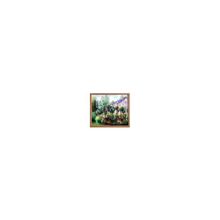 Картина на холсте маслом "Клод Моне. Цветущий сад в Сент-Адрессе"