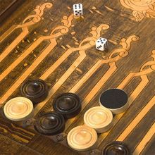 Нарды резные "Адам и Ева"