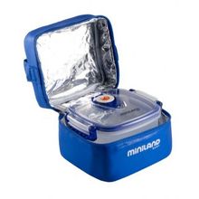 Miniland Baby с вакуумными контейнерами Pack-2-Go Hermifresh синяя