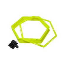 Набор шестиугольных напольных обручей Jogel Agility Hoops (JA-216) 6 шт