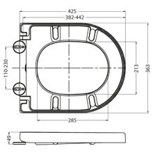 Чаша унитаза подвесного BelBagno GARCIA  BB512B