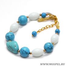 MosPel accessories Браслет А20195Б бирюза